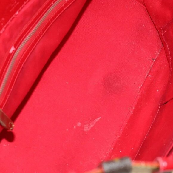 LOUIS VUITTON Monogram Ruby Sarina MM Tote Bag Red M95611 LV Auth 134713 - Picture 11 of 16